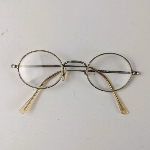 Vintage 30s/40s Men's Round Frame Glasses - Picture 1 of 6